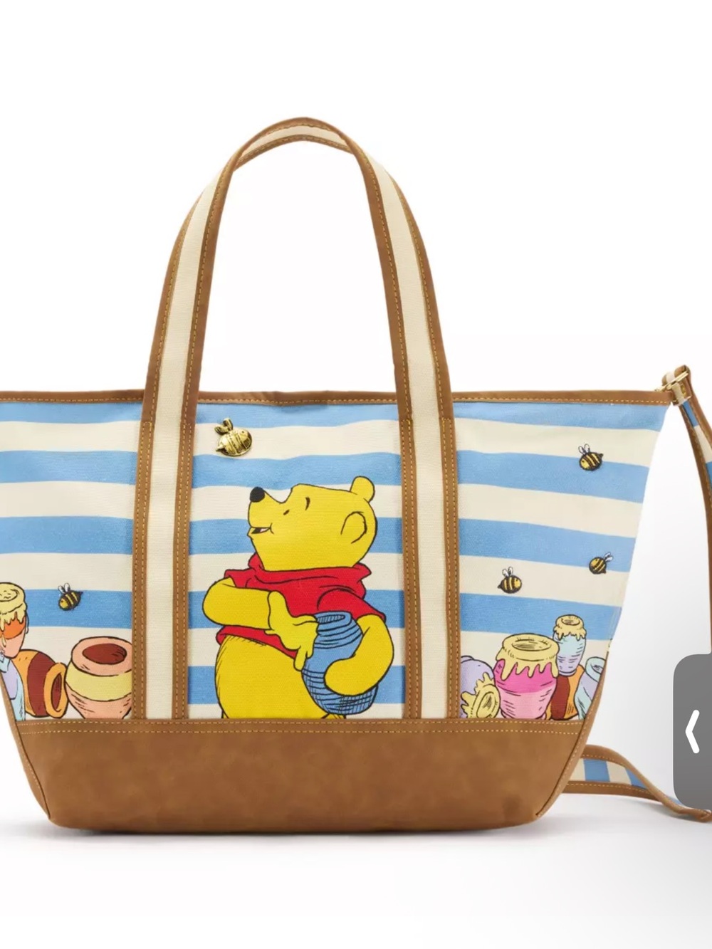 Winnie the Pooh and Pals Disney Store Est. 1987 Canvas Tote – Large – Exclusive
